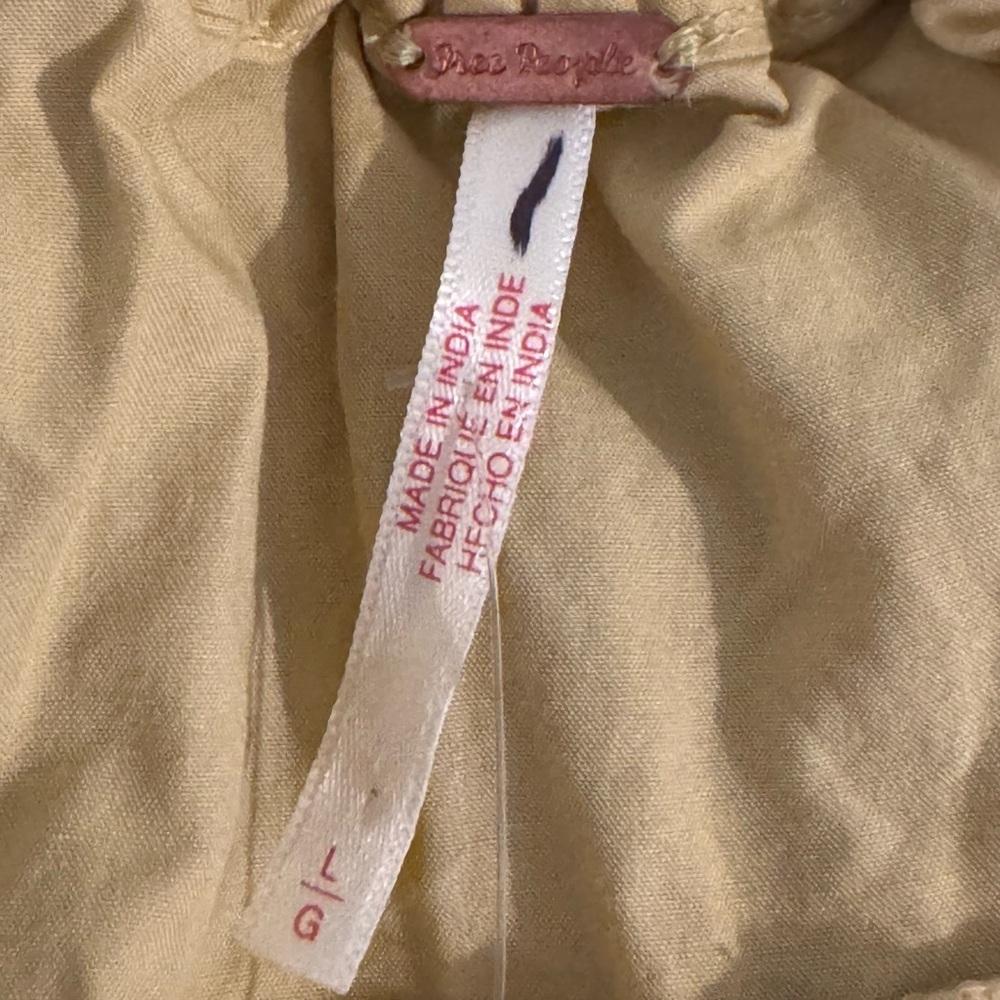 Free People sand/sable Top sz Small NWOT - Picture 3 of 4